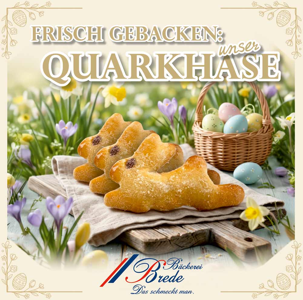 Unser Quarkhase ist zurück